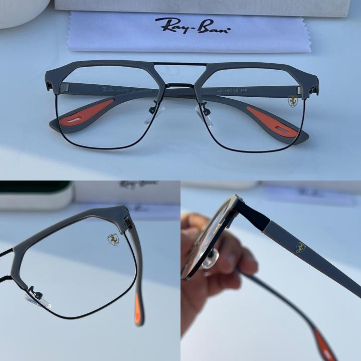 Rayban 04 Grey Frame Ferrari Edition