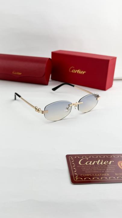 Cartier gold blue shaded 8070-1