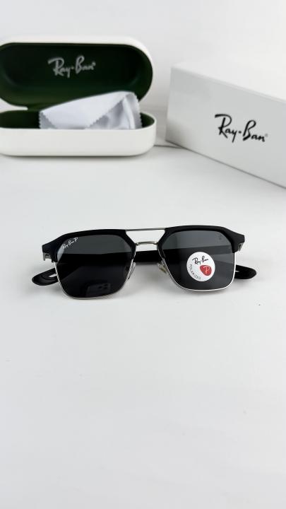 Rayban Silver Black 04