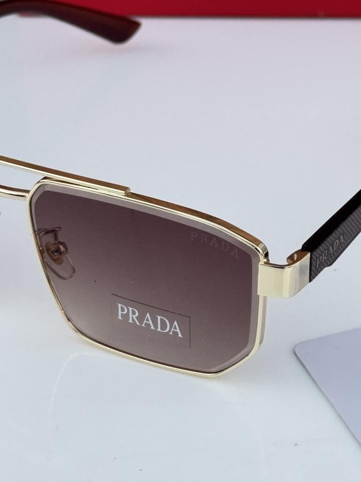 Prada 24036 gold brown