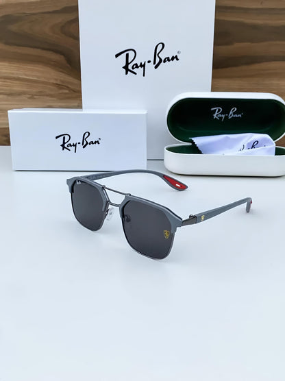 RayBan 04 Grey Black Red Ferrari Edition