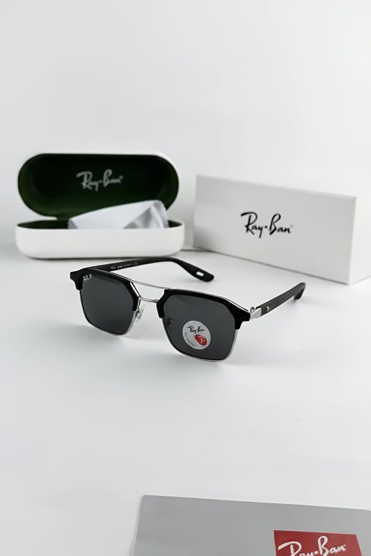 Rayban Silver Black 04