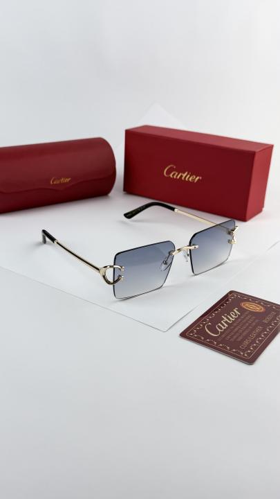 Cartier gold blue shaded 1033