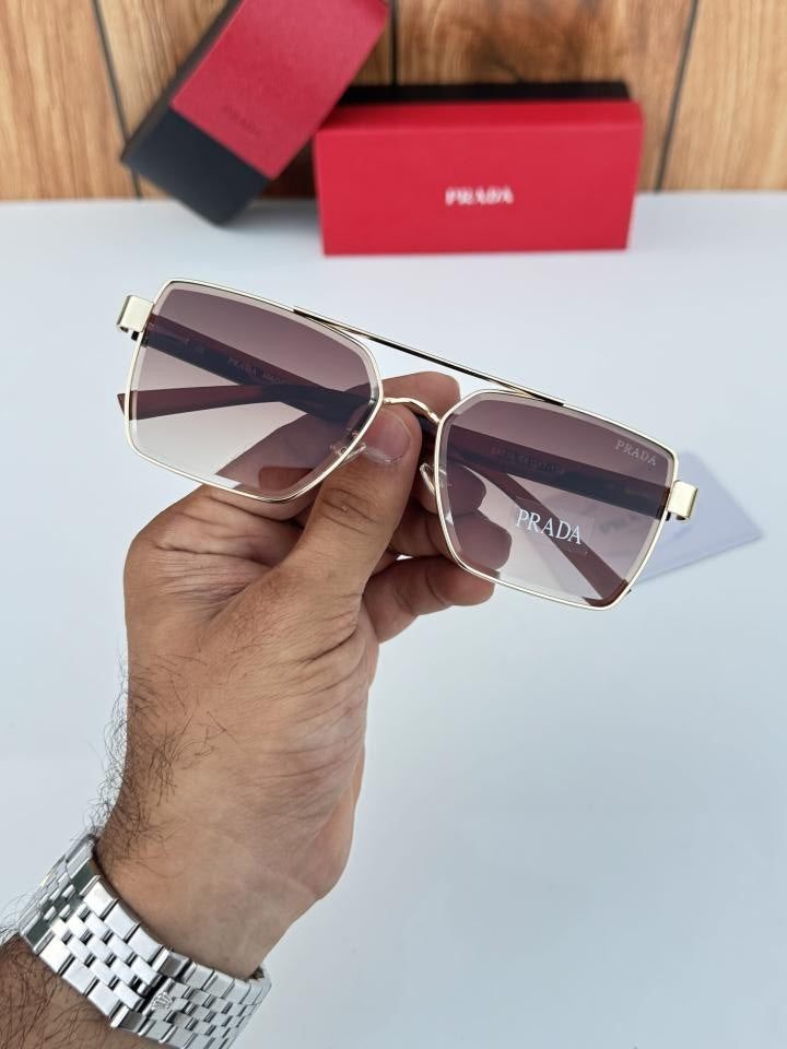 Prada 24038 gold brown