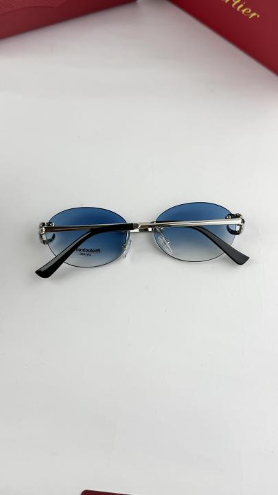 Cartier silver blue 1050