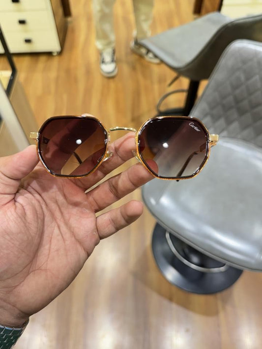 Cartier 2500 gold brown