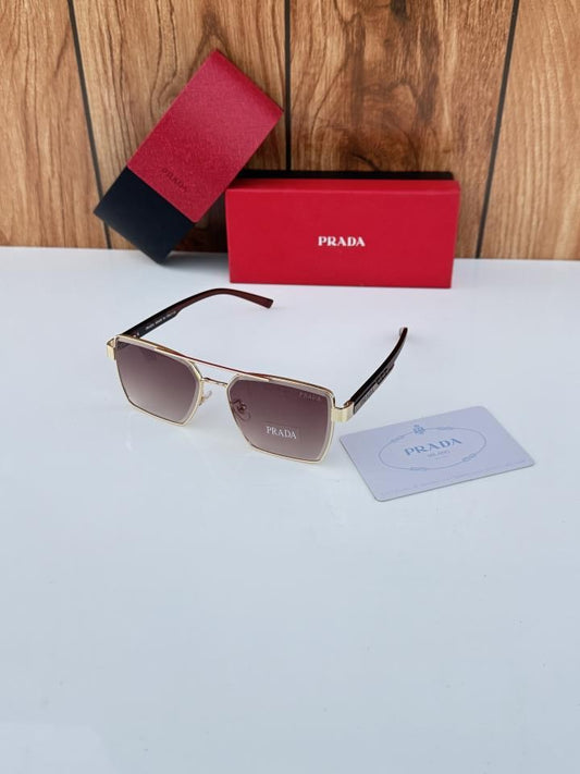 Prada 24038 gold brown