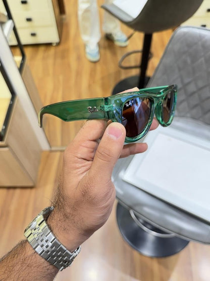 Rayban 4940 puffer green brown