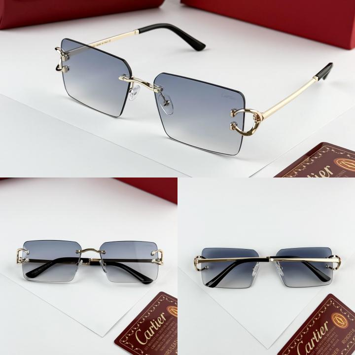 Cartier gold blue shaded 1033