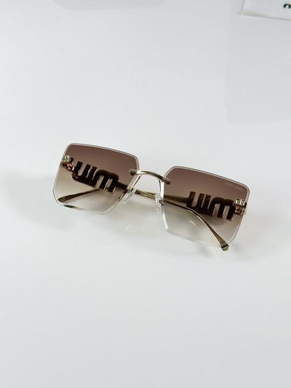 Miu Miu WMNS 1024 Gold Brown