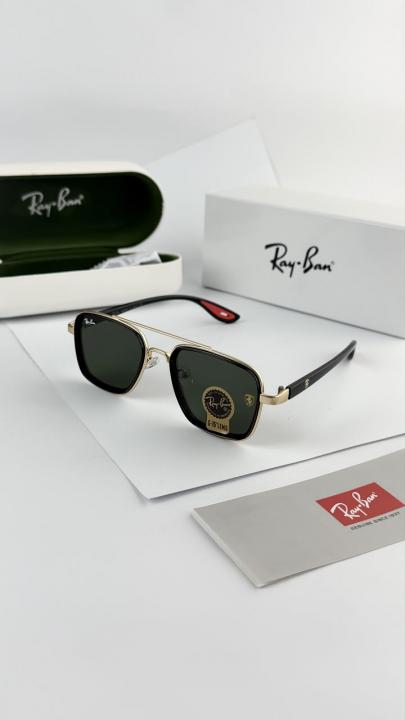 Rayban gold green 06
