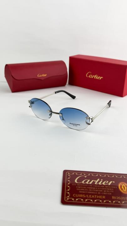 Cartier silver blue 1050