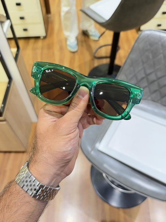 Rayban 4940 puffer green brown