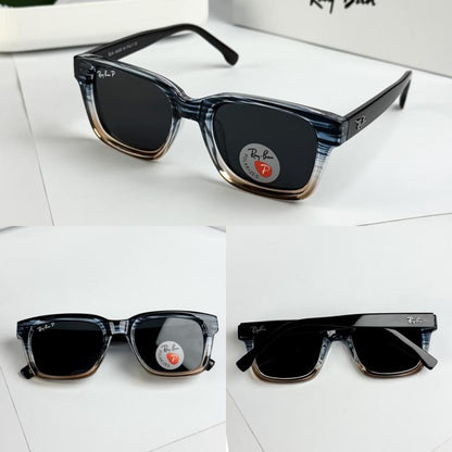 Rayban Turqish Blue Black-7701