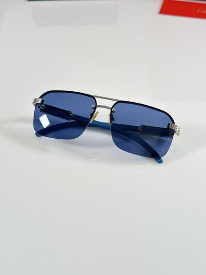 Cartier 694 Silver Blue