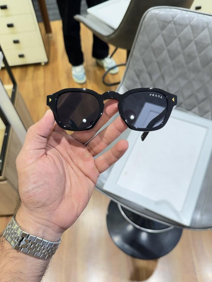 Prada 3490 round full black
