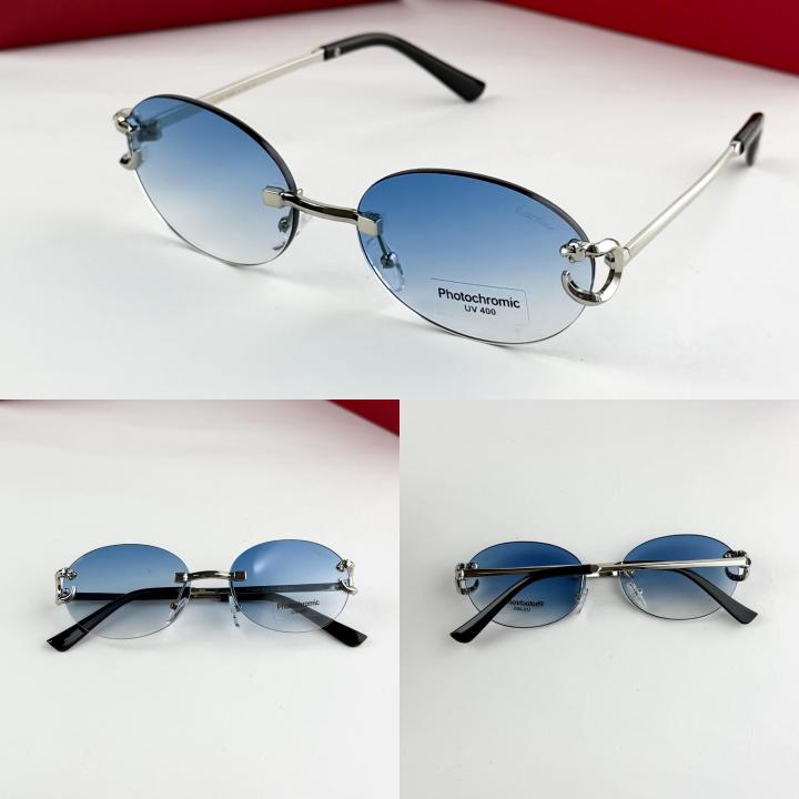Cartier silver blue 1050