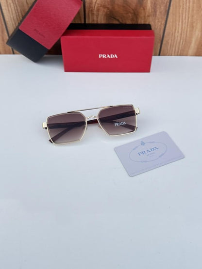 Prada 24038 gold brown