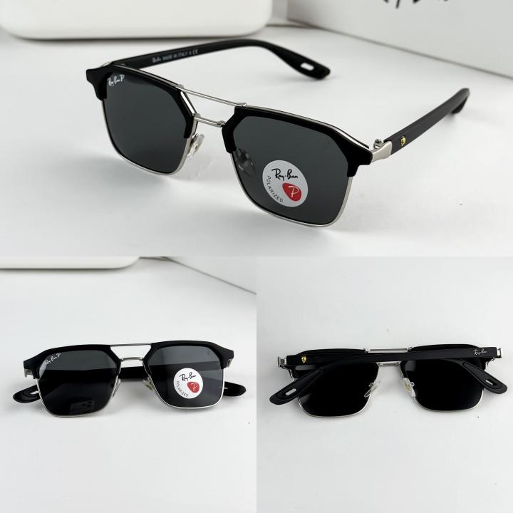 Rayban Silver Black 04