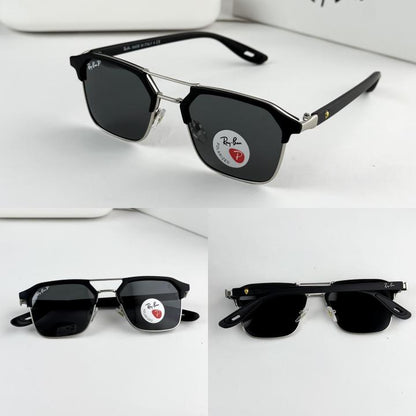 Rayban Silver Black 04