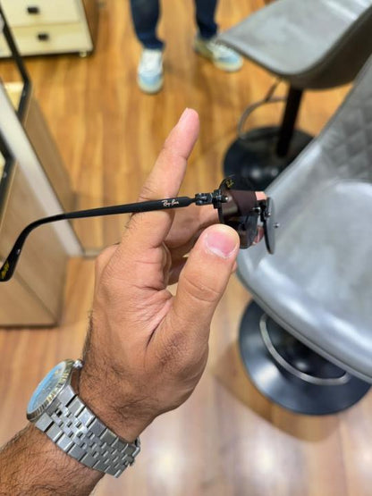 Rayban rocky oval full black