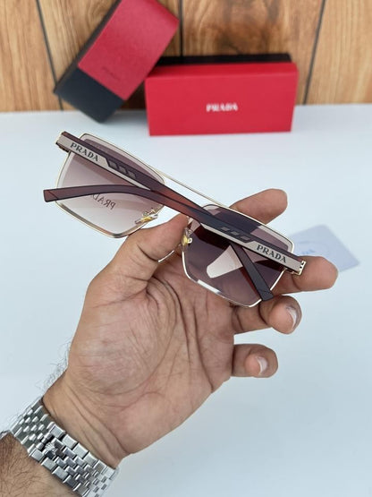 Prada 24038 gold brown