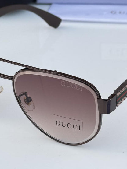Gucci 24023 brown shaded