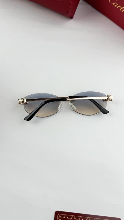 Cartier gold blue shaded 8070-1
