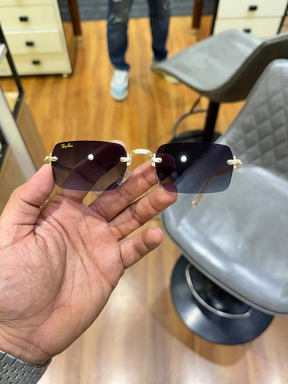 Rayban rocky gold black shaded