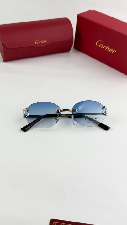 Cartier silver blue 1050