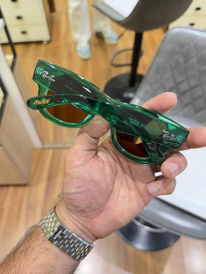 Rayban 4940 puffer green brown