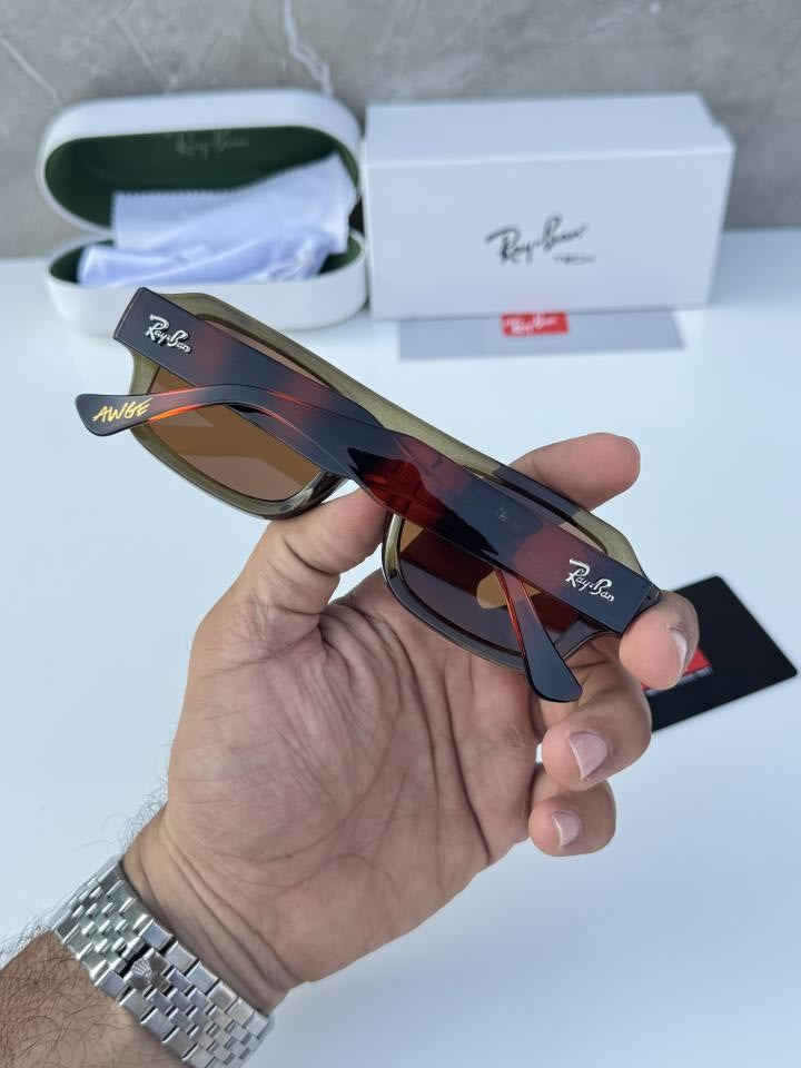 Rayban 4454 olive tiger brown