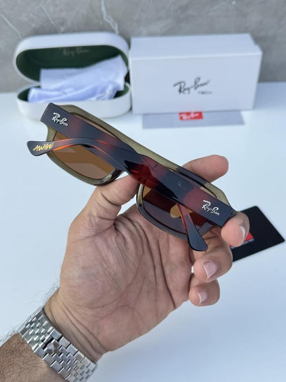 Rayban 4454 olive tiger brown