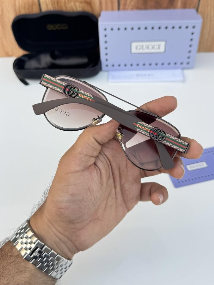 Gucci 24023 brown shaded