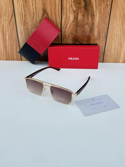 Prada 24036 gold brown