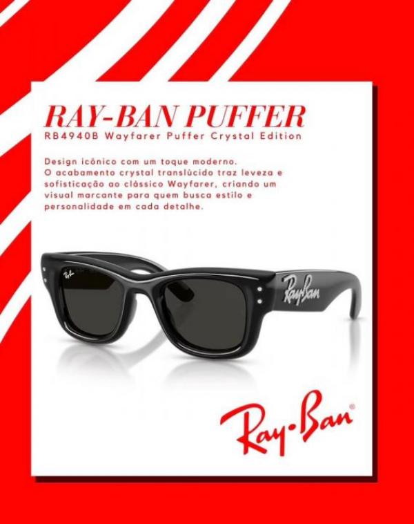 Rayban 4940 puffer diamond black