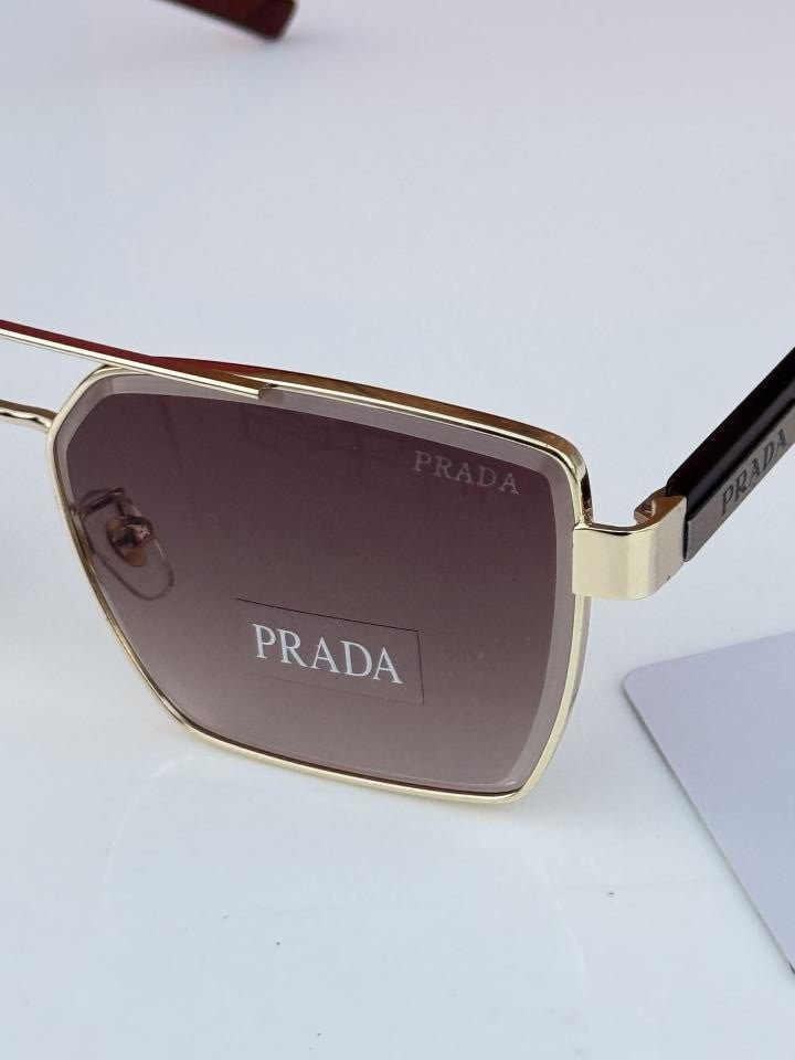Prada 24038 gold brown
